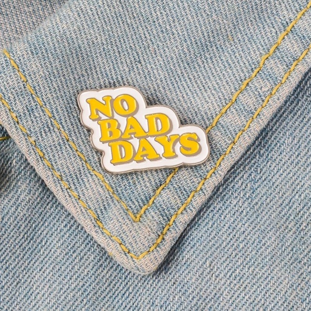 🎉 New No Bad Days Enamel Pin